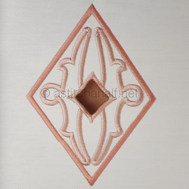 Richelieu Cutwork Monogram H