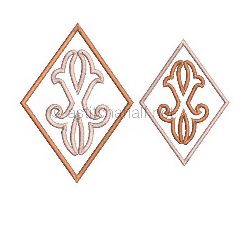 Richelieu Cutwork Monogram X