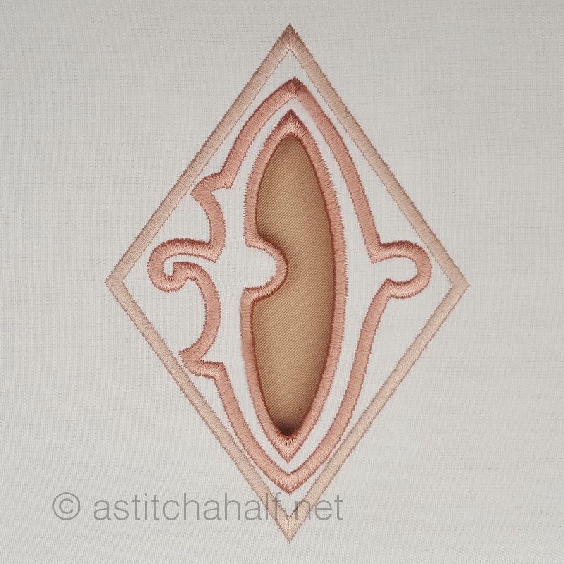 Richelieu Cutwork Monogram D