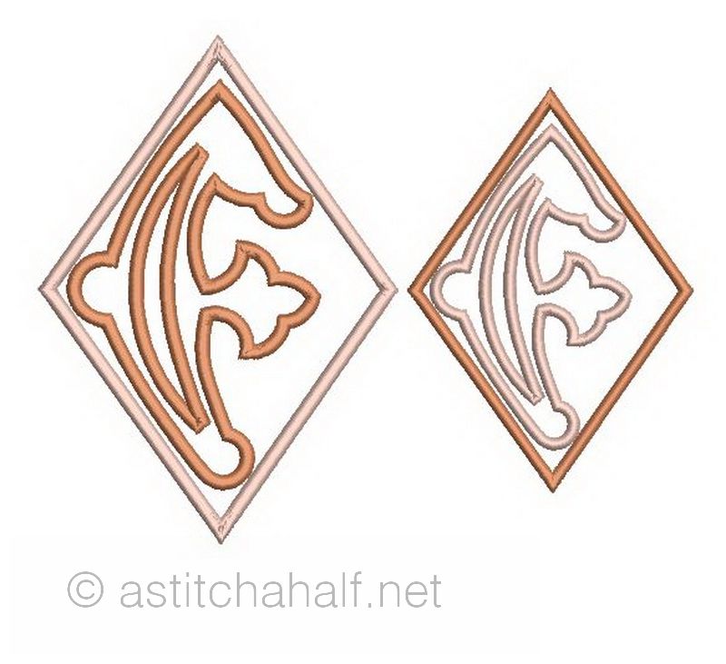 Richelieu Cutwork Monogram F