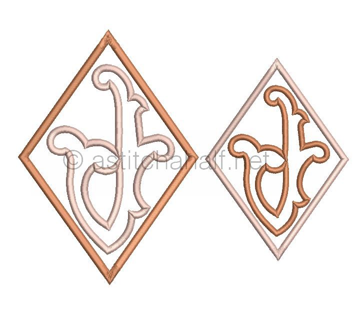 Richelieu Cutwork Monogram J