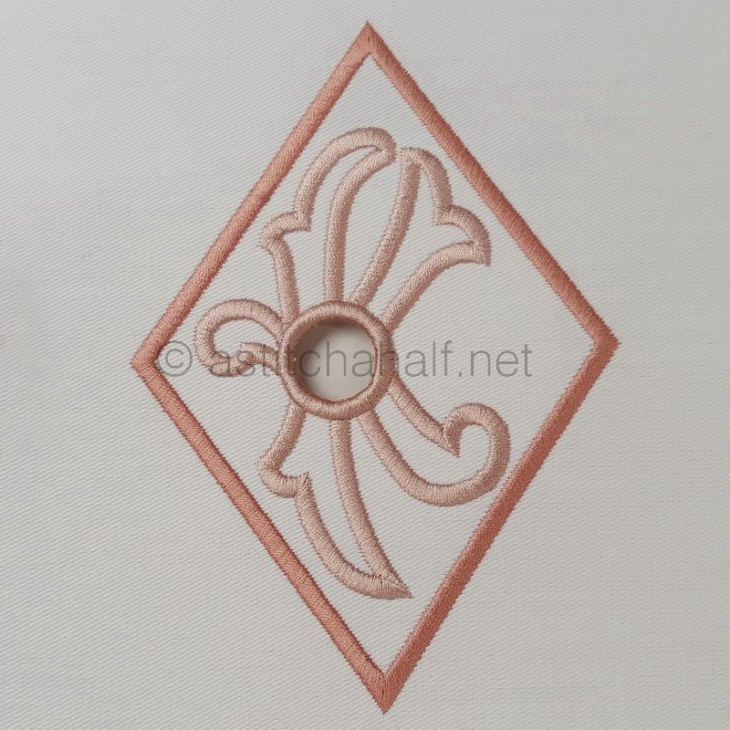 Richelieu Cutwork Monogram K