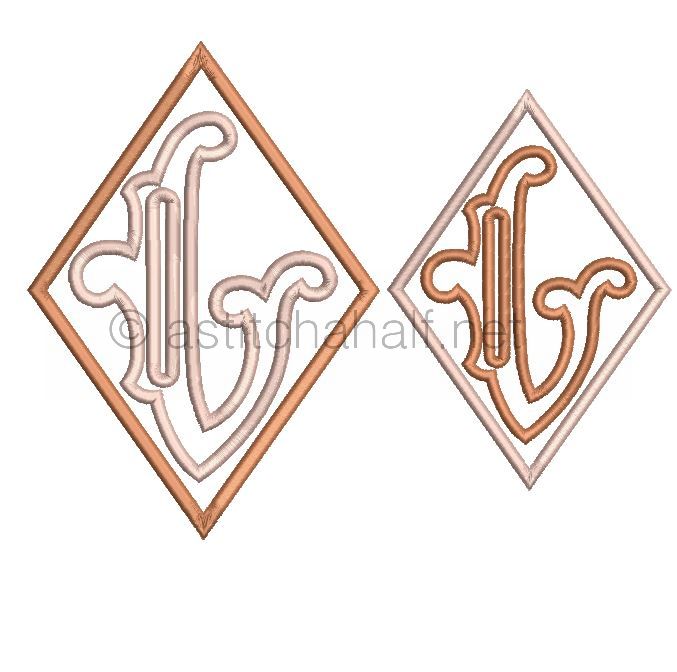 Richelieu Cutwork Monogram L