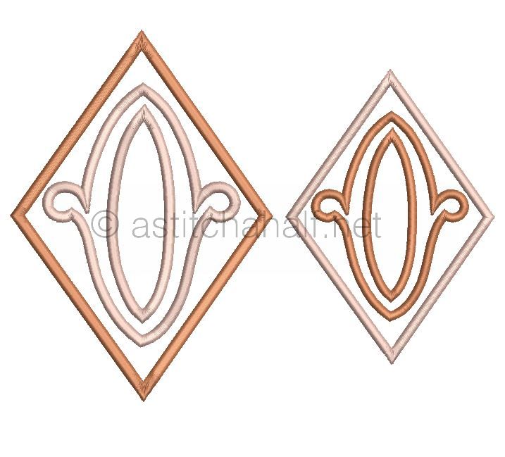 Richelieu Cutwork Monogram O