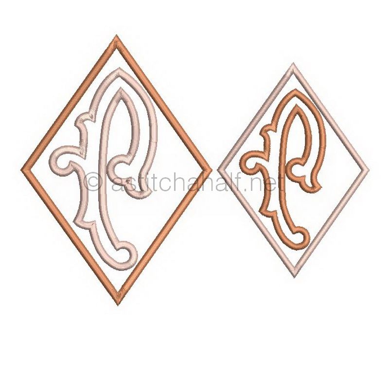 Richelieu Cutwork Monogram P