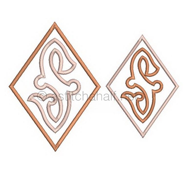 Richelieu Cutwork Monogram S