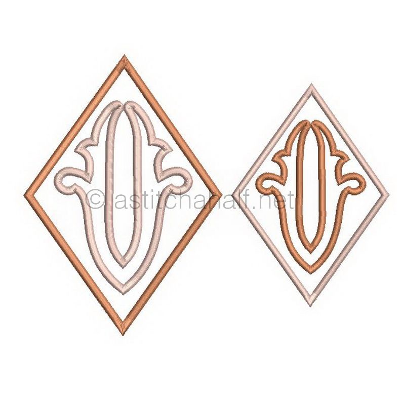 Richelieu Cutwork Monogram U