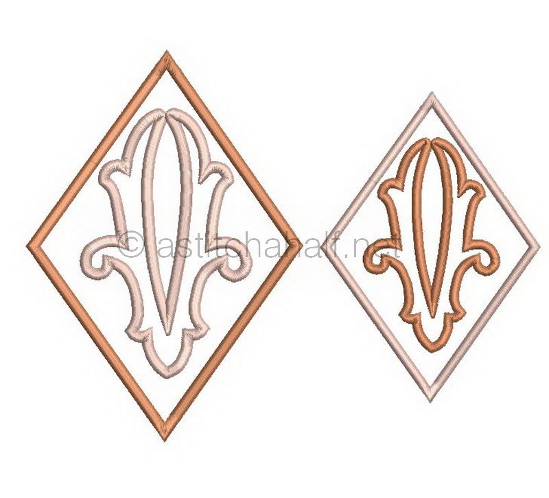 Richelieu Cutwork Monogram V