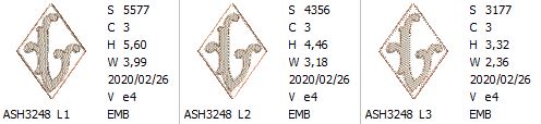 Richelieu Nouveau Monogram L