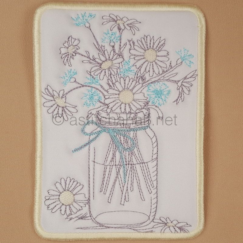 The Humble Mason Jar with Chamomile and Cornflowers Combo