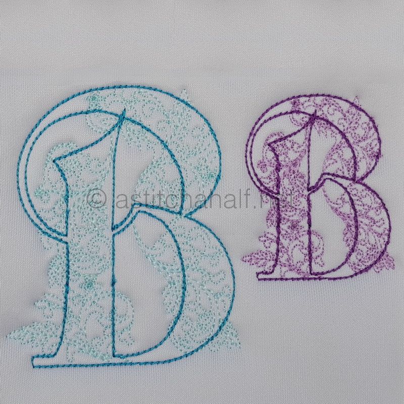 Floraison Monogram Letter B
