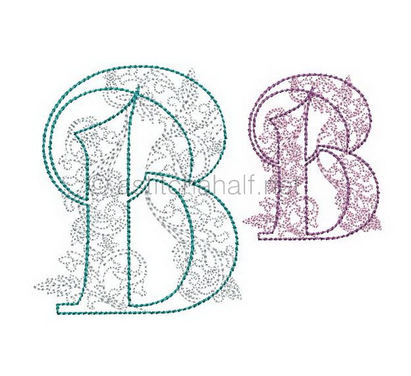 Floraison Monogram Letter B