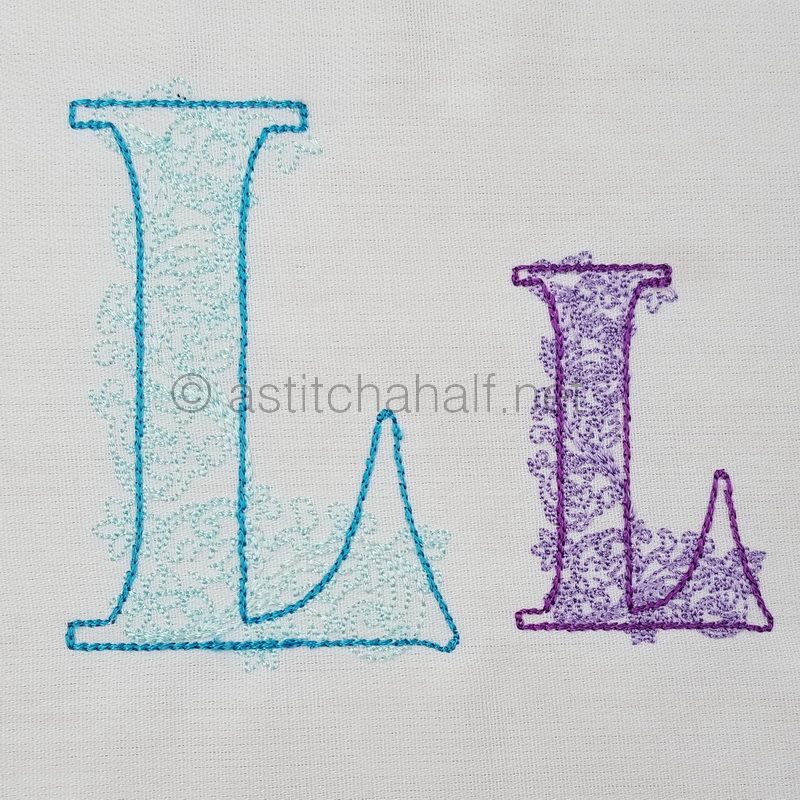 Floraison Monogram Letter L