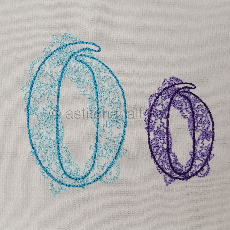 Floraison Monogram Letter O