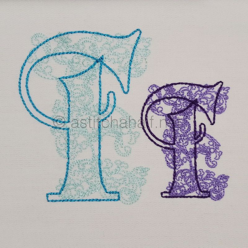 Floraison Monogram Letter T