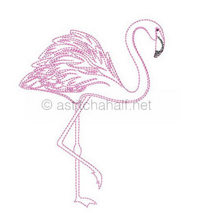 Flamingo Festival Seamless Quilt Combo - aStitch aHalf