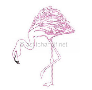 Flamingo Festival Seamless Quilt Combo - aStitch aHalf