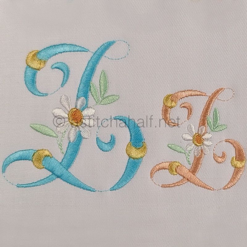 Summer Dance Monogram Letter Z