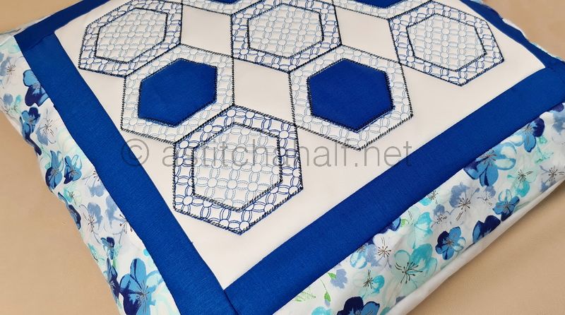 Hooray 4 Hexie Pillow Quilt Combo