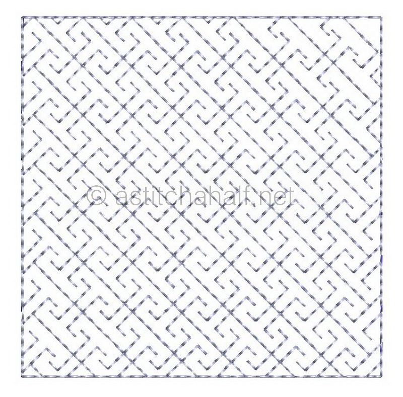 Hooray 4 Hexies 1 - aStitch aHalf