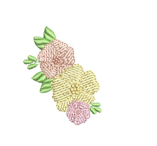 Honey Kisses Florals - aStitch aHalf