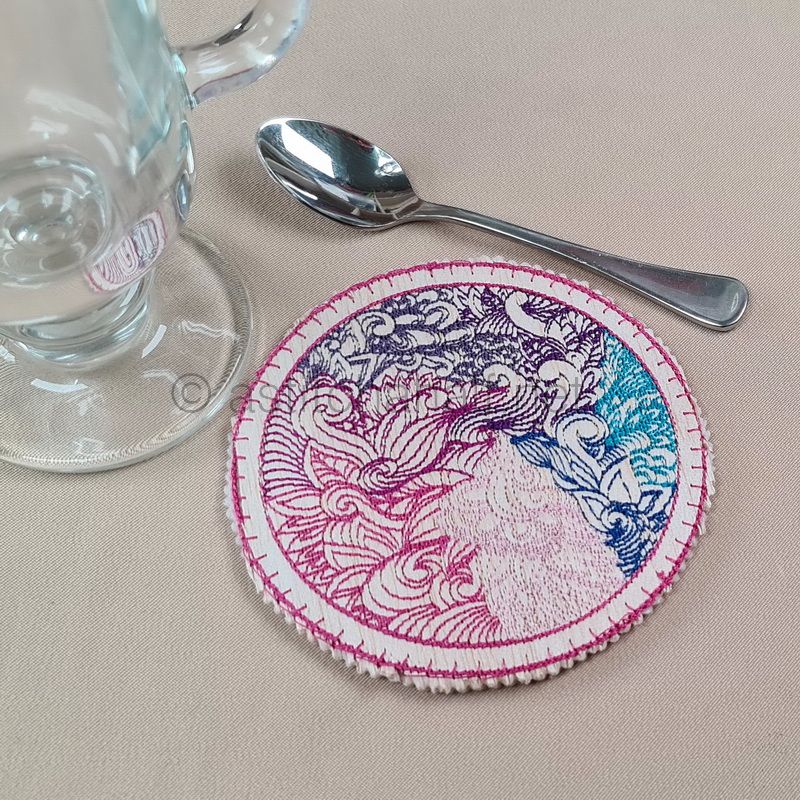 Neverending Dream Coasters - aStitch aHalf