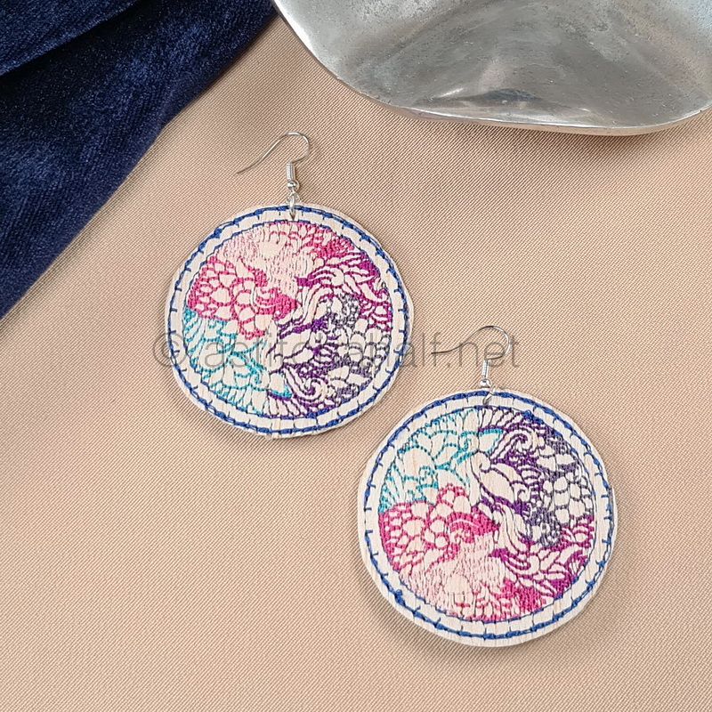 Neverending Dream Earrings - aStitch aHalf