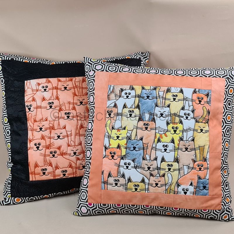 Cats Unlimited Seamless Quilt Combo - aStitch aHalf