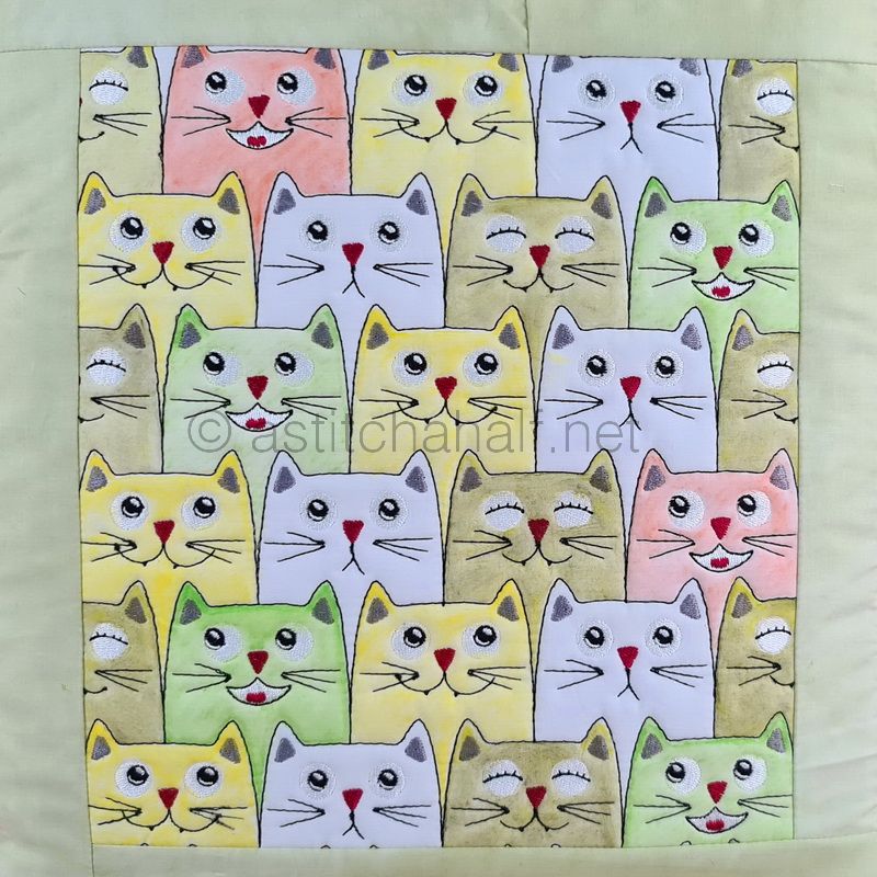 Felines Unlimited Seamless Quilt Combo
