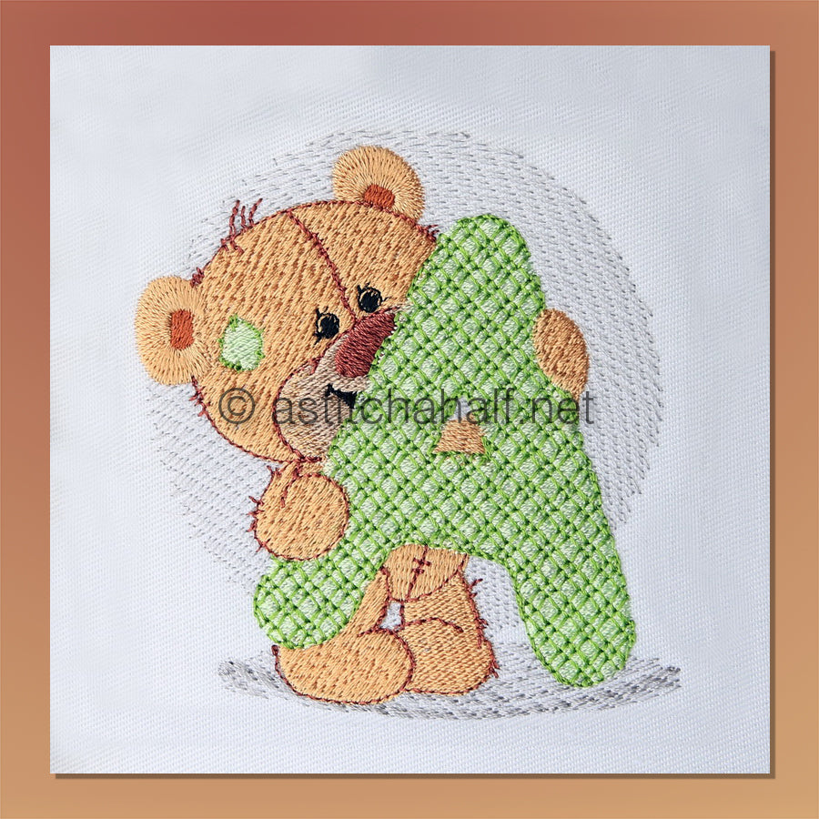 Dimples Bear Monogram Combo