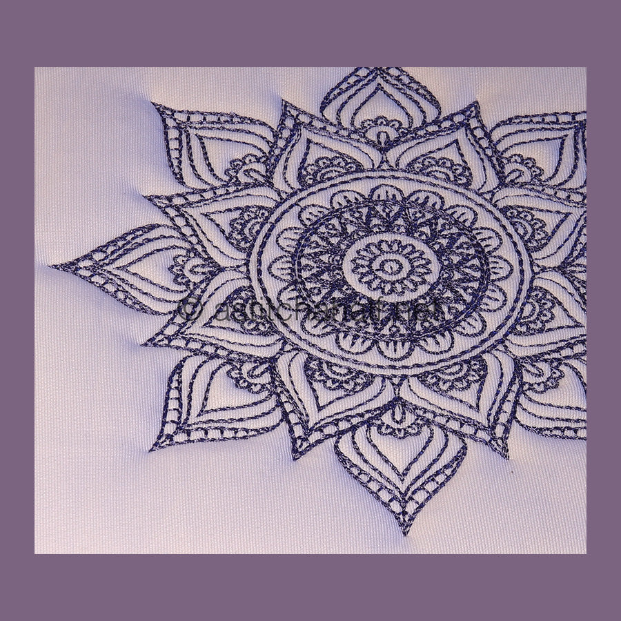 Midnight Mandala Combo - aStitch aHalf