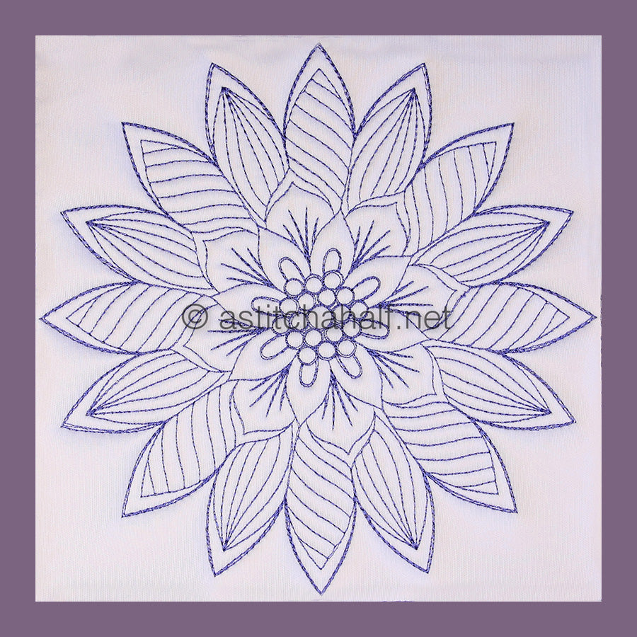 Moonlight Mandala Combo - aStitch aHalf