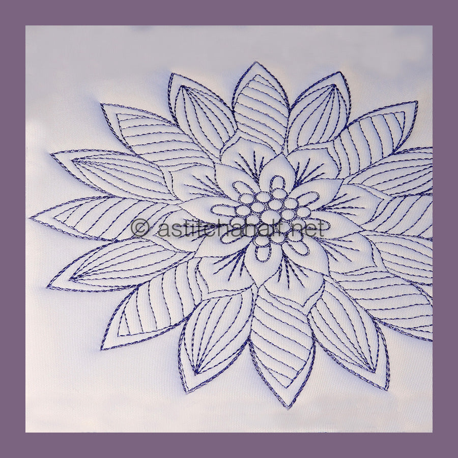 Moonlight Mandala Combo - aStitch aHalf