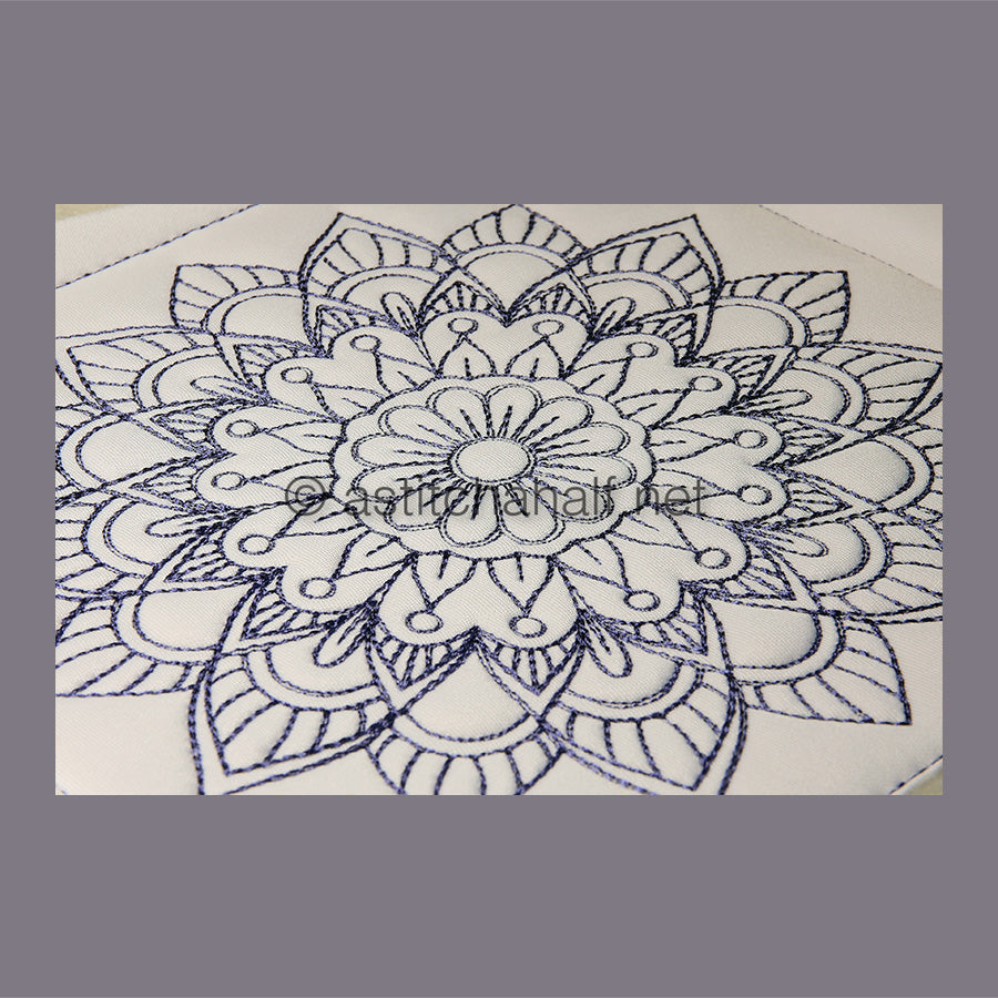 Moonrise Mandala Combo - aStitch aHalf