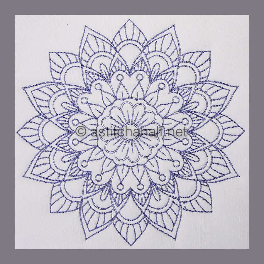 Moonrise Mandala Combo - aStitch aHalf