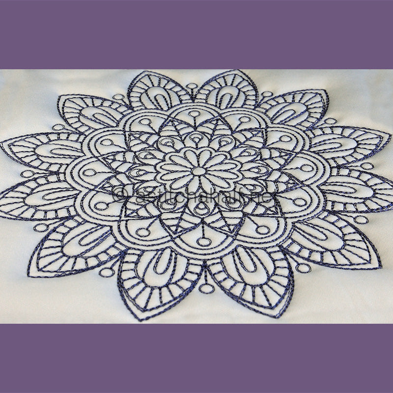 Milkyway Mandala Combo - aStitch aHalf