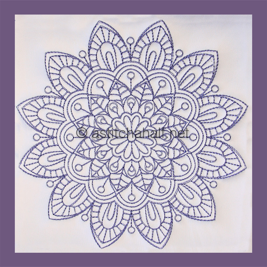 Milkyway Mandala Combo - aStitch aHalf