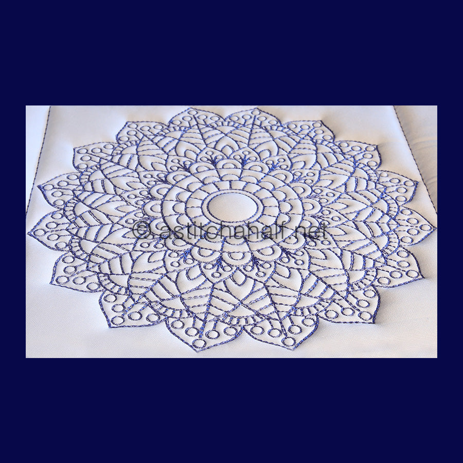 Nova Mandala Combo - aStitch aHalf