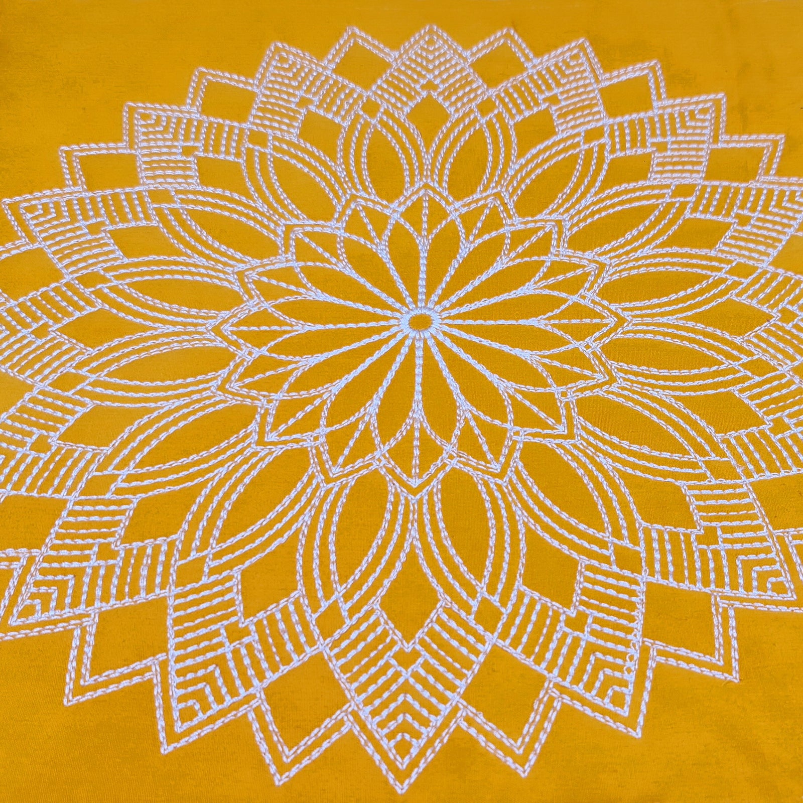 Geometric Mandala Combo - aStitch aHalf