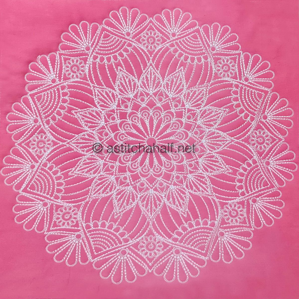 Heirloom Mandala Combo - aStitch aHalf