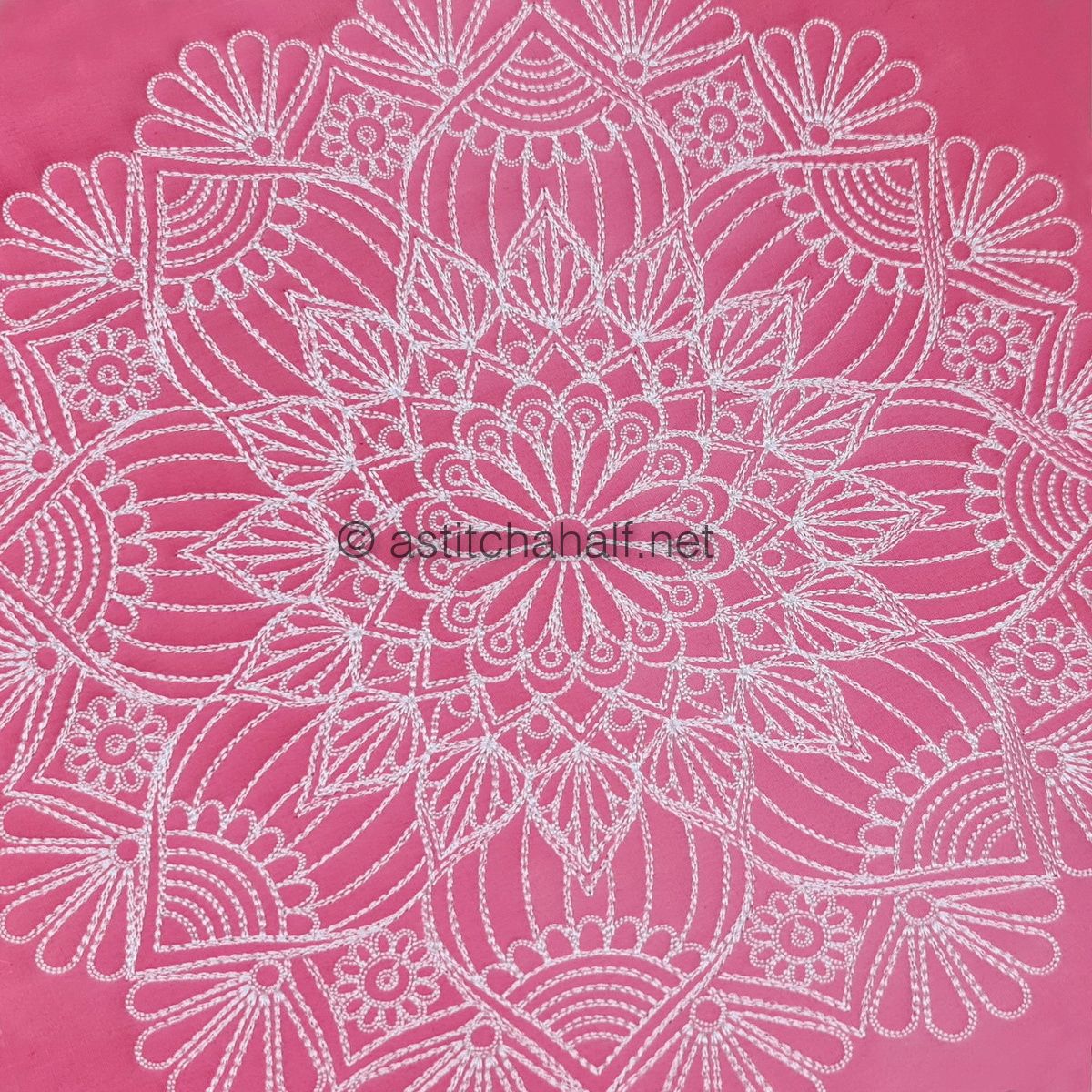 Heirloom Mandala Combo - aStitch aHalf