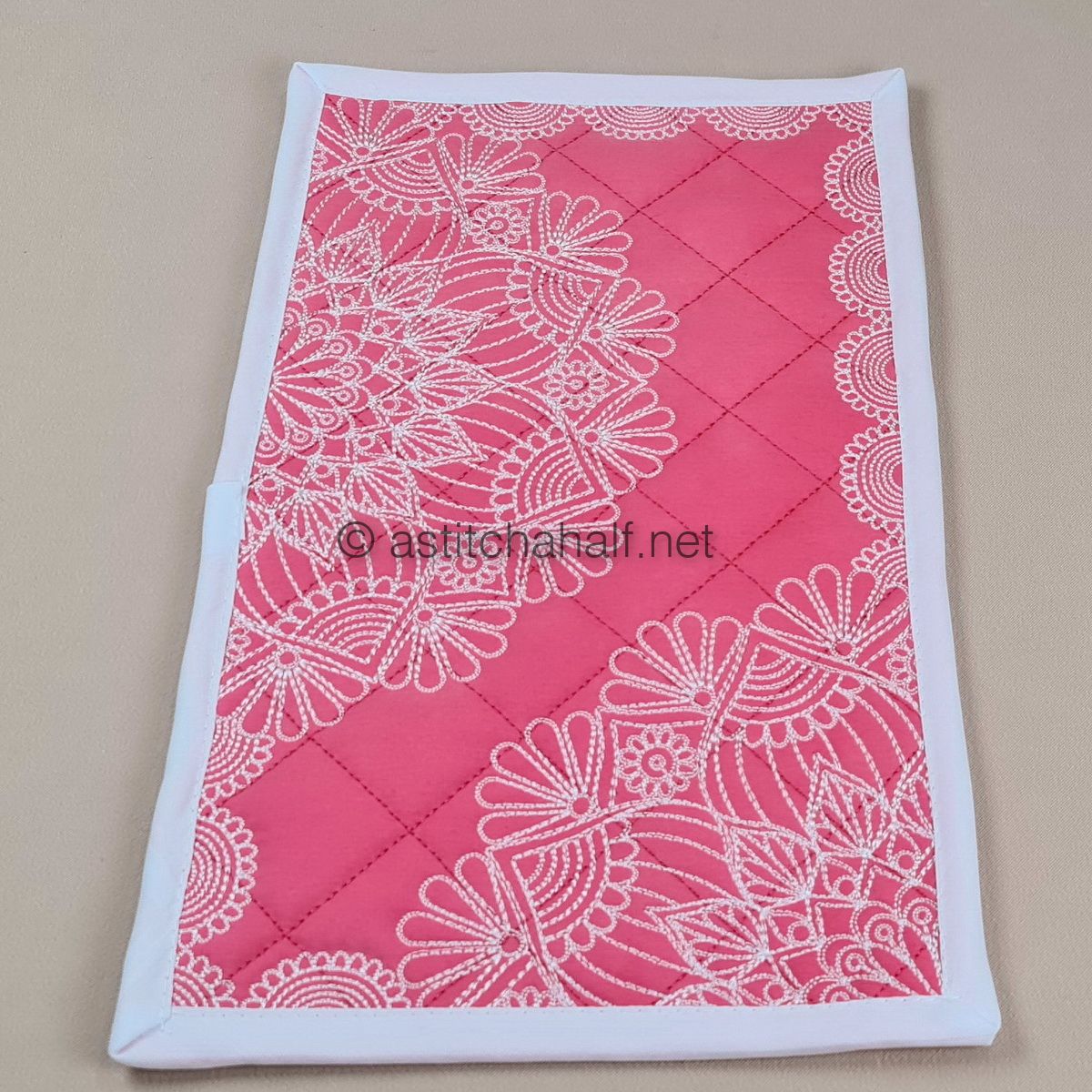 Heirloom Mandala Placemat Combo - aStitch aHalf