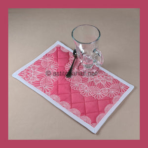 Heirloom Mandala Placemat Combo - aStitch aHalf