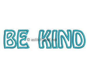 Be Kind Mandala Combo - aStitch aHalf