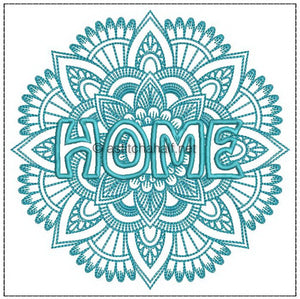 Home Mandala Combo - aStitch aHalf