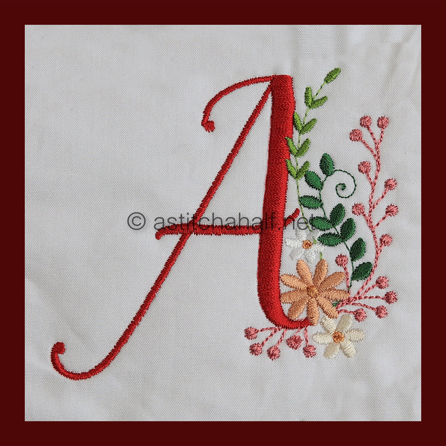 Ameri Prairie Monogram Letter A