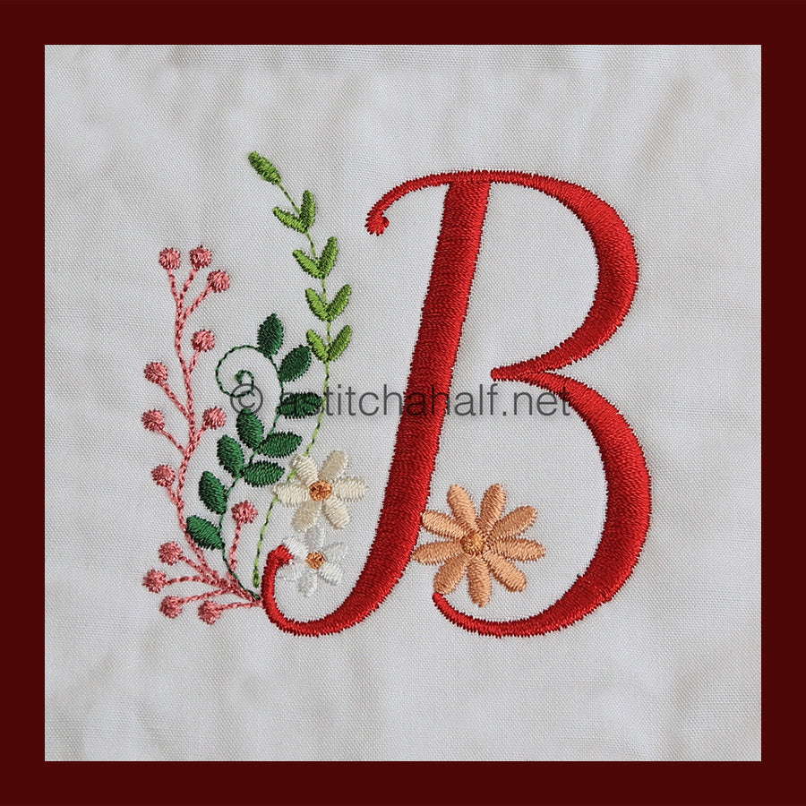 Ameri Prairie Monogram Letter B