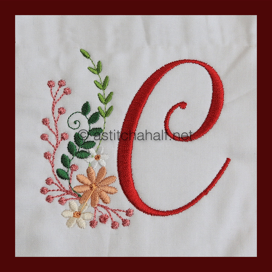 Ameri Prairie Monogram Letter C