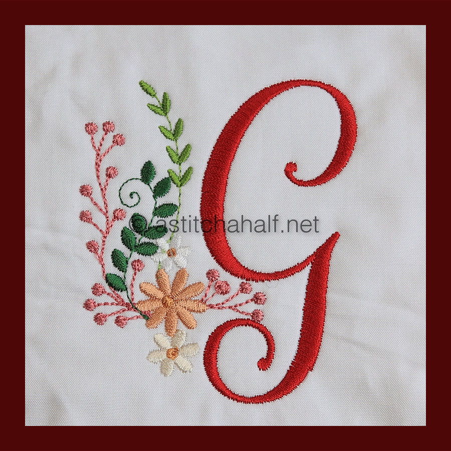 Ameri Prairie Monogram Letter G