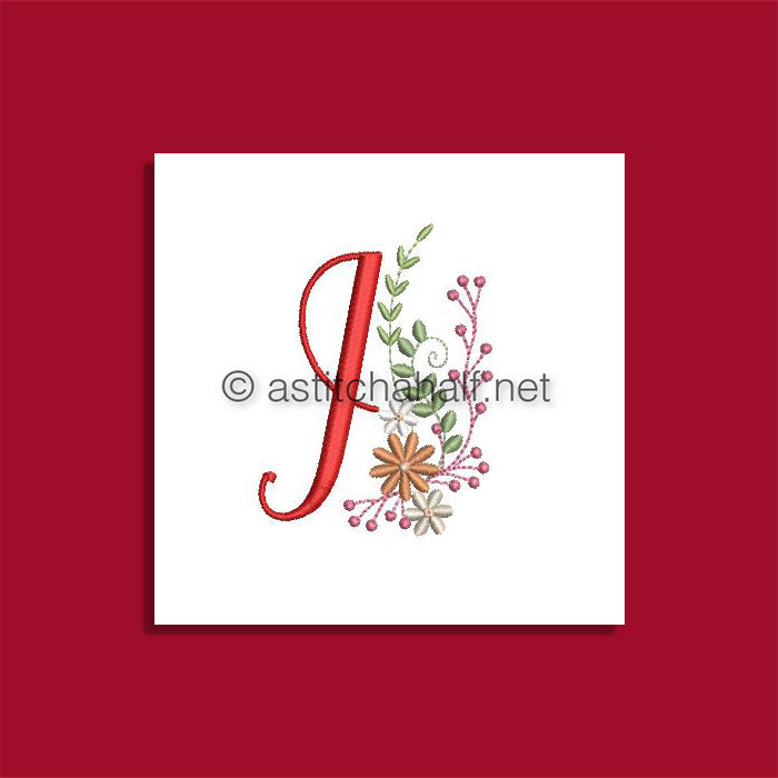 Ameri Prairie Monogram Letter I